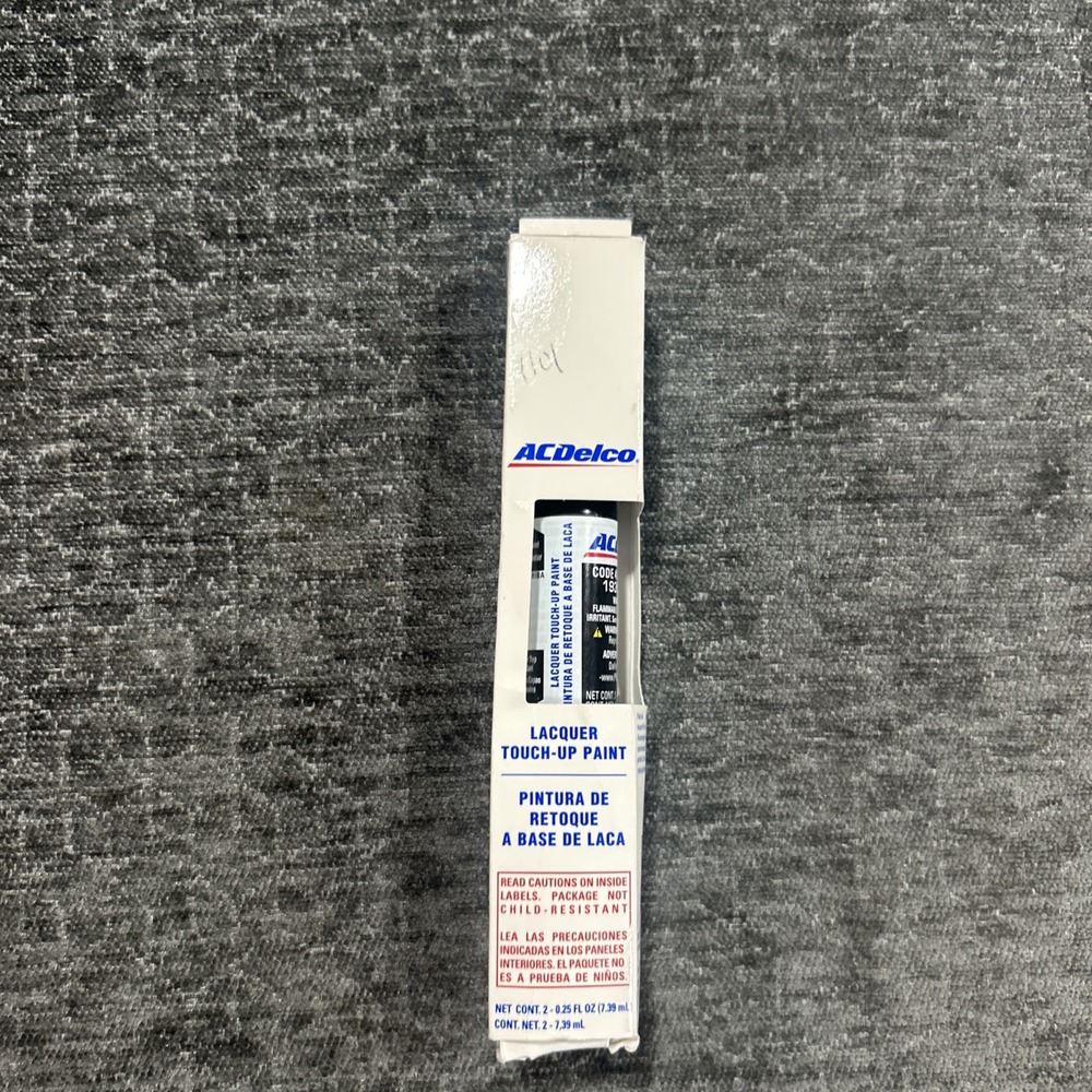 Chevrolet GM ACDelco 4 In 1 Black Lacquer Touch-Up Paint 41U GBA WA8555 OEM